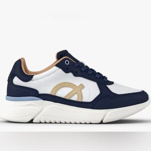 LOCI ECHO Navy and White UNISEX Sneakers Size EU39